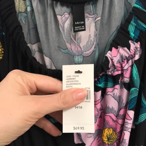 Brand new with tags off the shoulder dress - Picture 2 of 3